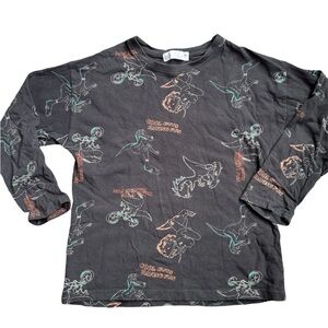 Dinosaur print tee Zara